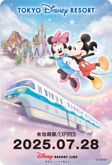 ディズニーリゾートライン、二次元コードタイプの「フリーきっぷ」発売。ダッフィー＆フレンズやビッグバンドビート