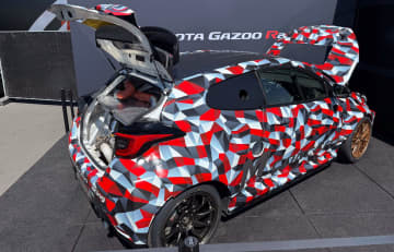 オートポリス戦のデビューへ向け進化したトヨタ「GRヤリスMコンセプト」 新型4気筒エンジンの最高出力は400馬力？