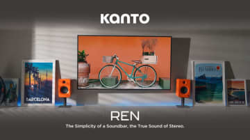 Kanto Audio、HDMI対応のコンパクト・アクティブスピーカー「REN」