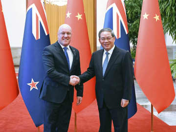 李強総理、ニュージーランド首相と会談