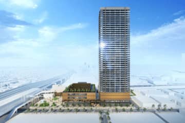 門真市駅前の再開発、商業と住宅の複合開発へ　高さ162メートルの高層ビル