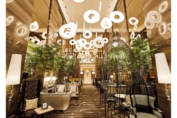 “アメリカンポップ”なかき氷パフェ！「ザ ストリングス 表参道」より登場