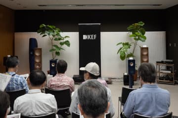＜OTOTEN＞KEFはQobuzとコラボデモを実施。フラグシップ「Blade One Meta」など主力製品も試聴可能