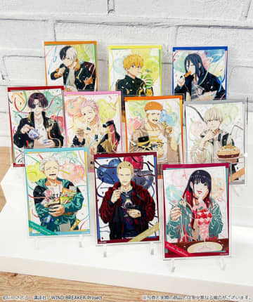 「WIND BREAKER」桜遥、蘇枋隼飛、梶蓮たちのバースデーイラストがグッズ化♪