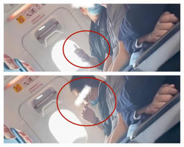 飛行機内で電子たばこ吸う客がいたのに航空会社は対応せず？―中国