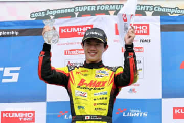 全日本スーパーフォーミュラ・ライツ選手権第3大会岡山　第7戦は野村勇斗がポール・トゥ・ウインでライツ初優勝