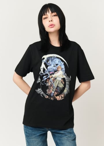 「DEATH NOTE」夜神月＆リュークのTシャツ、ミサミサ靴下、Lの帽子、今日の高田様まで!?…グラニフコラボ