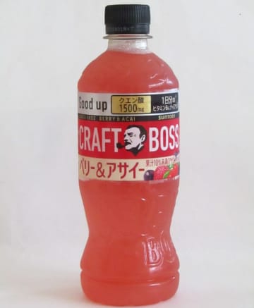 サントリー初アサイーのペットボトル飲料で「クラフトボス」初の果汁飲料が予想外のバカ売れ　働く人のオンタイム需要を獲得