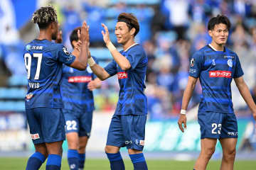 クラブ新記録の「⚪⚪⚪⚪⚪⚪⚪⚪」　水戸が首位浮上…大躍進にSNS喝采「心揺さぶられた」「こりゃ本物だ」