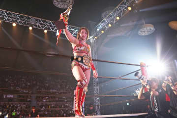 【スターダム】Sareee　遂にIWGP女子王座を初戴冠「誰が相手でも受けて立ちますよ」