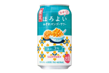 サントリー「ほろよい＜みぞれマンゴーサワー＞」が台湾から上陸。期間限定で販売