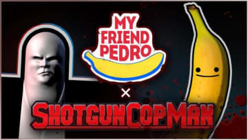 華麗ガンアクション『Shotgun Cop Man』に6周年を迎えた『My Friend Pedro』インスパイアのDLC配信！