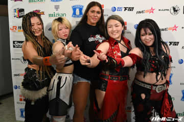 帰国したはずの“マリーゴールドのアイコン”大怪獣ボジラがスターダム乱入！新日本プロレスのSTRONG女子王座に挑戦表明！