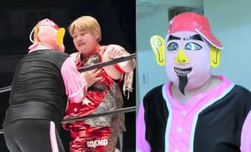 【スターダム】オールスター・ランブルに登場した菊タローが密かな快挙をアピール「俺は偉大なるグランドスラムを達成したぞ！」
