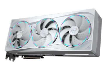 補助電源ケーブルを隠せる白いGeForce RTX 5090がGIGABYTEから