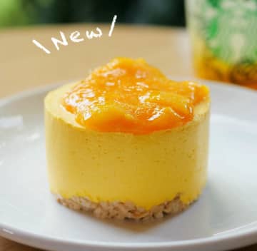 【スタバ】スイーツに恋する夏♡「レモン & マンゴーケーキ」