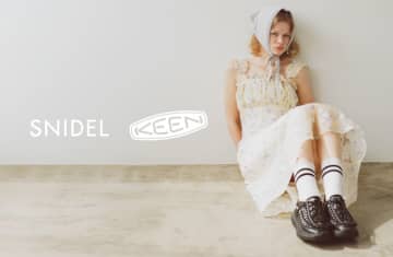 「SNIDEL × KEEN」新モデル・UNEEK WKを採用した別注モデルが6月25日より発売