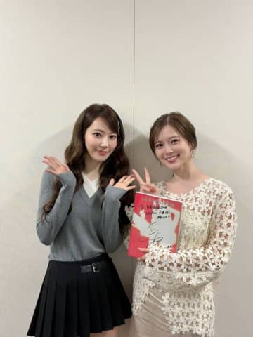 宮脇咲良、白石麻衣＆本田翼とそれぞれ記念ショット！LE SSERAFIMの「Venue101」出演も話題に