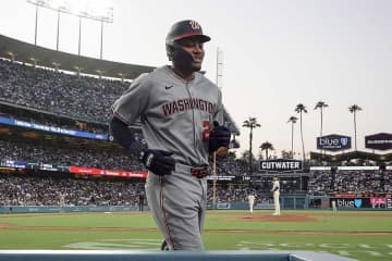 ドジャースタジアム騒然の衝撃弾「ボールを破壊した」　22歳新星の一発に米記者驚き「なんてこった」