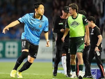 川崎×神戸で改めて目にした小林悠と新井章太のチームの垣根を越えた絆。絵になった戦い続ける漢たちの姿と試合後の寂しげな表情