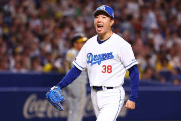 【中日】松葉７回１失点で連敗ストップ７勝目　松山は両リーグトップの２７セーブ