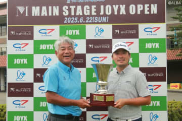 手術を経て復帰2戦目での勝利に「前向き」　川村昌弘が『65』で“日本一の草大会”制す　【JOYX OPEN】