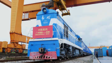 越境EC貨物運ぶ「中欧班列」、中国・広州から運行開始