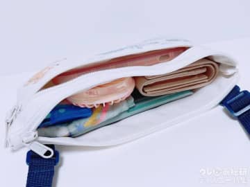 【ディズニー新作グッズ】こんなに入れば合格!!「ダッフィーのショルダーバッグ」はたった113gでも超優秀でした！