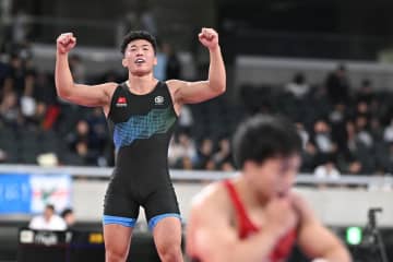 【レスリング】パリ五輪金・日下尚がＶ　五輪連覇へ意欲「自分が新たな歴史をつくる」