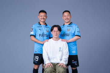 似すぎで話題！ ザ・マミィが川崎F・河原創とついに初対面…7/5鹿島戦に登場、スタジアムでネタ＆始球式も