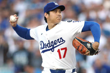 大谷翔平、復帰２度目の先発マウンドは１回２K無失点で降板。最速159キロ、第１打席は空振り三振