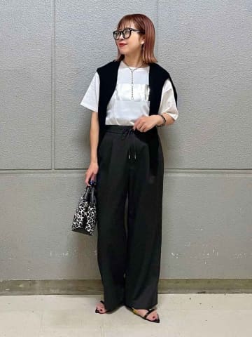 【グローバルワーク】可愛いのにラクって最高！「リネンパンツ」