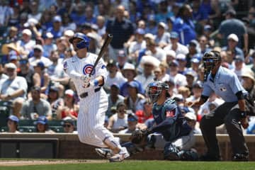 鈴木誠也が連発！19号＆場外寸前20号　３年連続20本は大谷翔平に次いで日本選手２人目