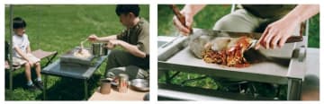 アウトドアでお好み焼きを楽しむ　オタフクソースとスノーピークがコラボ企画を開始