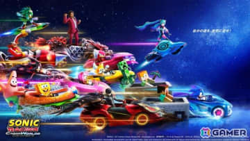 「ソニックレーシング クロスワールド」シーズンパスのDLC第2弾として「スポンジ・ボブ」が登場！