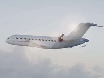 エンジンと電気モーターで飛行、「燃料消費4割減」の旅客機　JALが独企業と基本合意