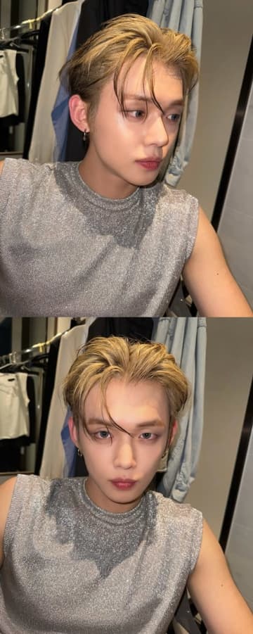 TXT・ヨンジュン、カムバック前に大胆イメチェン！久々のハイトーンヘアに反響「優勝」「似合ってる」【PHOTO】