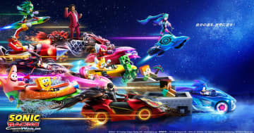 スポンジ・ボブがSEGAの新作レースゲーム「ソニックレーシング クロスワールド」に参戦決定！