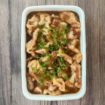 【豚こま買ったら全部これでいい！】「ご飯がめっちゃ進む」暑い日にもぴったり！豚こまの梅だれ和えレシピ