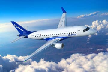 スカイウエスト航空、エンブラエルE175型機を60機追加発注　50機のオプションも
