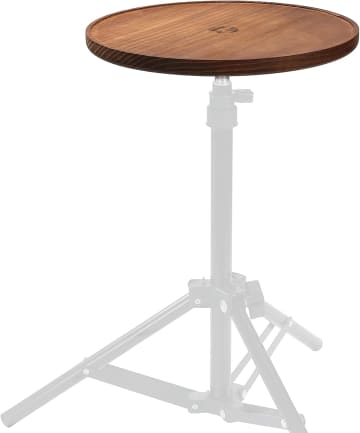 本日のお買い得商品 三脚をおしゃれな木製テーブルに…アウトドア向けのカスタム天板が10%OFF