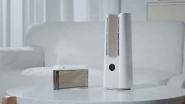 外でも使える！ ミストが涼しいコードレス扇風機「Mistiqo」