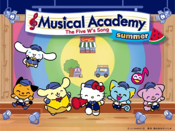 英語との新しい出会いを。サンリオキャラクターとミュージカルをつくろう！We Act! の「Musical Academy Summer Lesson」