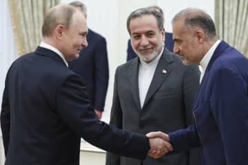 イラン、ロシアに防衛協力を要請　プーチン氏は米国などの攻撃批判