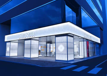 アジア最大の旗艦店「サムソナイト・ブラックレーベル銀座店」開業。店舗限定モデル、タグ無料刻印サービスも