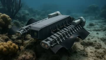 Chart、水陸両用「ヒレロボット」の開発を開始