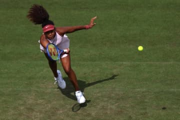 女子テニス、大坂が2回戦進出　バートホンブルク・オープン