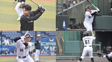 ロッテ、若手野手たちの覚悟　藤原「若い人間が力を出さないと優勝できない」、山本「若い人たちが活躍したら勢いがつく」、池田「負けないようにやっています」