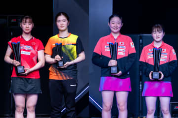 女子シングルスは長﨑＆木原がワンツーフィニッシュ！ 女子ダブルスは張本/大藤が制す【卓球 WTTリュブリャナ/結果まとめ】