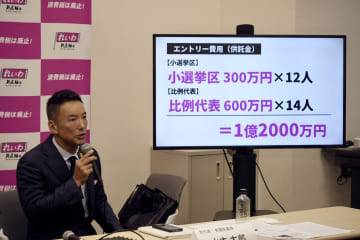 山本太郎氏　当選者が倍で増える「れいわローテーション」を参院選で正式実装へ　３年の交代制
